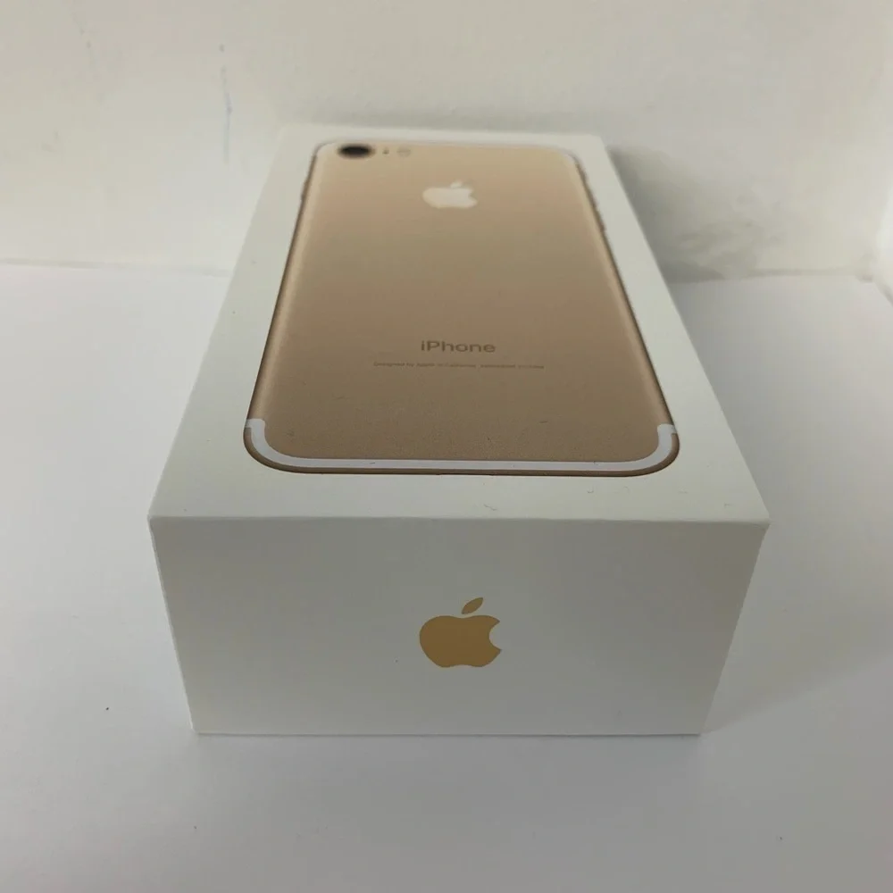 Apple iPhone 7, Gold, 128GB empty box